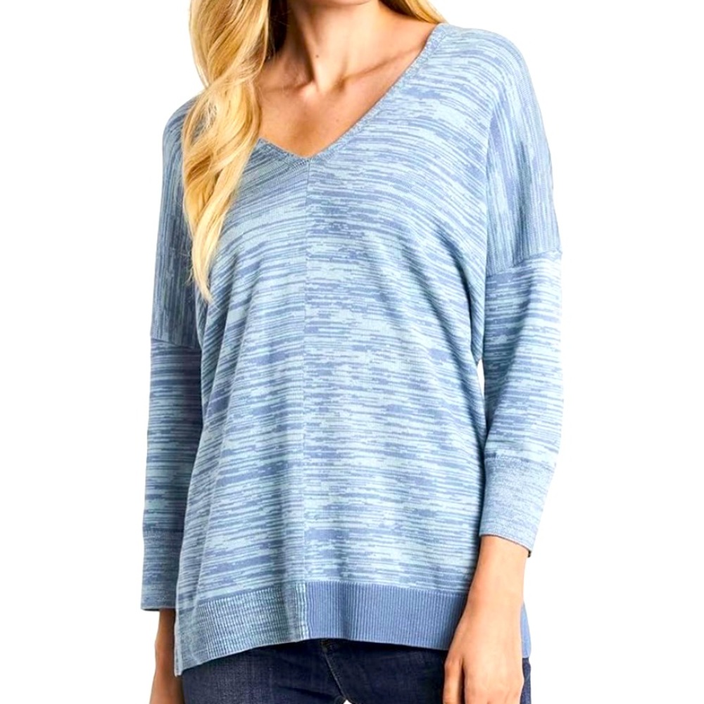 Vince Camuto Dolman Sleeve V-Neck Tunic
